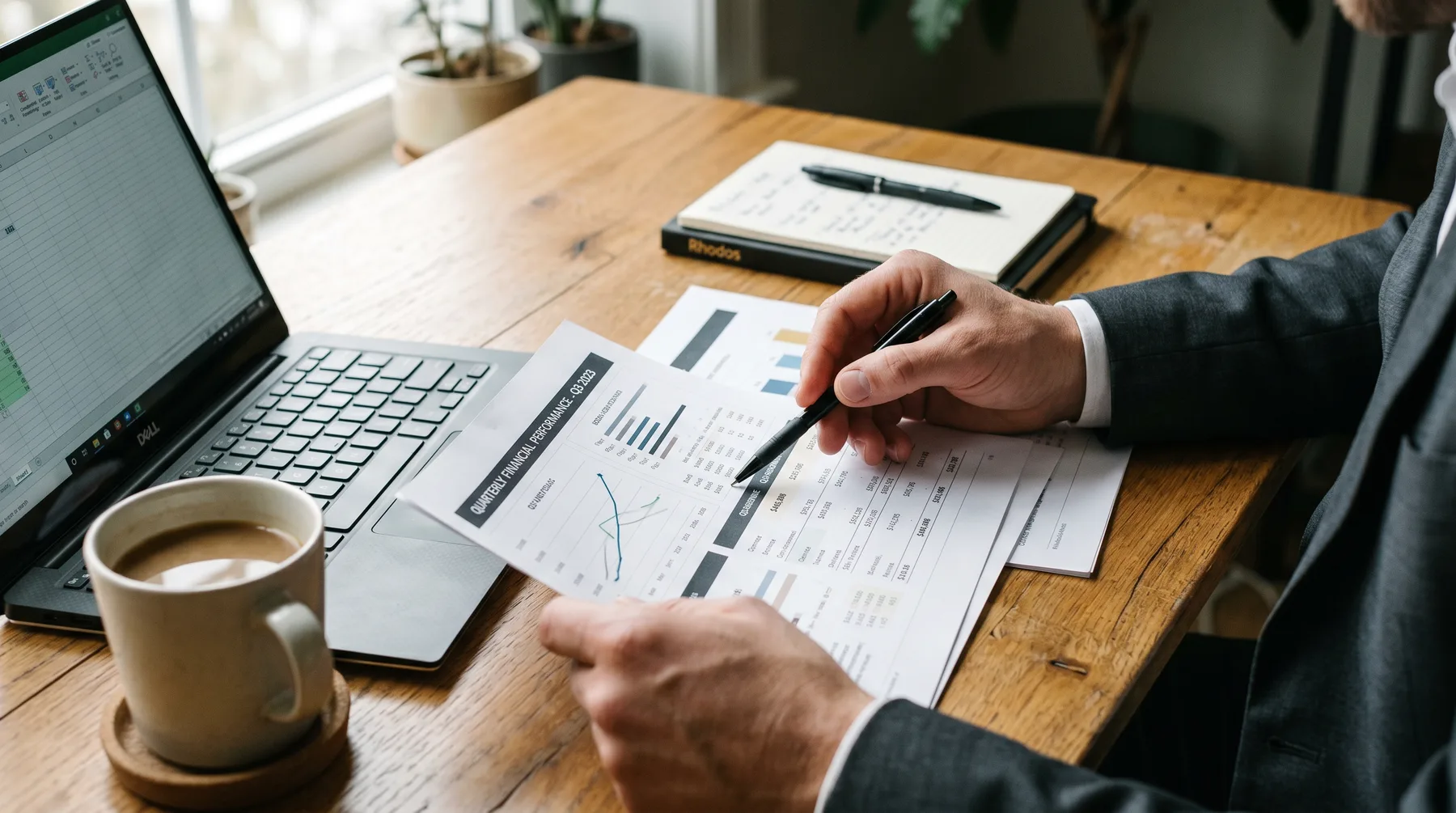 Executive office setting for private interview bookings